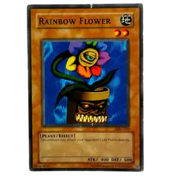 Yugioh CCG Collectable 1996 Konami Rainbow Flower - Image 1