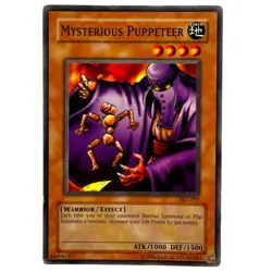 Yugioh CCG Collectable 1996 Konami Mysterious Puppeteer - Image 1