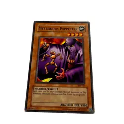 Yugioh CCG Collectable 1996 Konami Mysterious Puppeteer - Image 4
