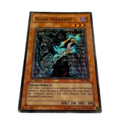 Yugioh CCG Collectable 1996 Konami Night Assailant 1st Edition - Image 4