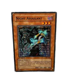 Yugioh CCG Collectable 1996 Konami Night Assailant 1st Edition - Image 5