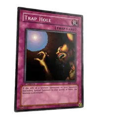 Yugioh CCG Collectable 1996 Konami Trap Hole - Image 2