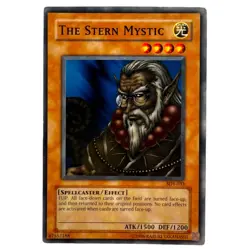 Yugioh CCG Collectable 1996 Konami The Stern Mystic - Image 1