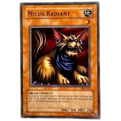 Yugioh CCG Collectable 1996 Konami Milus Radiant - Image 1