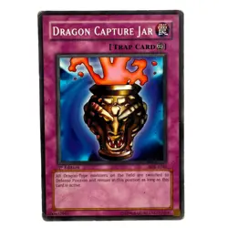 Yugioh CCG Collectable 1996 Konami Dragon Capture Jar - Image 1