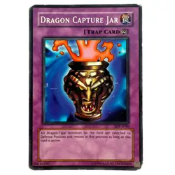 Yugioh CCG Collectable 1996 Konami Dragon Capture Jar - Image 1