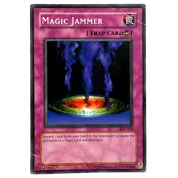 Yugioh CCG Collectable 1996 Konami Magic Jammer - Image 1