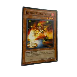 Yugioh CCG Collectable 1996 Konami Raging Flame Sprite 1st Edition - Image 2