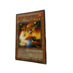 Yugioh CCG Collectable 1996 Konami Raging Flame Sprite 1st Edition - Image 3