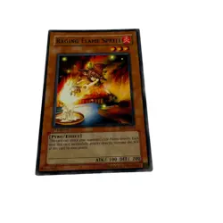 Yugioh CCG Collectable 1996 Konami Raging Flame Sprite 1st Edition - Image 4