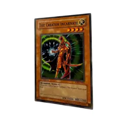 Yugioh CCG Collectable 1996 Konami The Creator Incarnate 1st Edition - Image 3