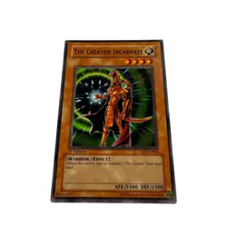 Yugioh CCG Collectable 1996 Konami The Creator Incarnate 1st Edition - Image 4
