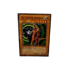 Yugioh CCG Collectable 1996 Konami The Creator Incarnate 1st Edition - Image 5