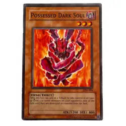 Yugioh CCG Collectable 1996 Konami Possessed Dark Soul - Image 1