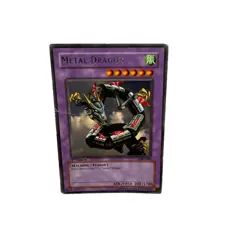 Yugioh CCG Collectable 1996 Konami Metal Dragon 1st Editon - Image 5