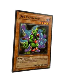 Yugioh CCG Collectable 1996 Konami Des Kangaroo 1st Edition - Image 2
