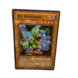 Yugioh CCG Collectable 1996 Konami Des Kangaroo 1st Edition - Image 5