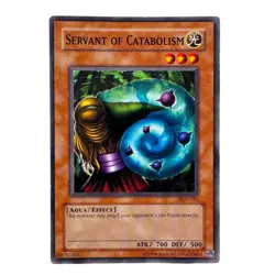 Yugioh Konami CCG Collectable 1996 Servent Of Catabolism - Image 1