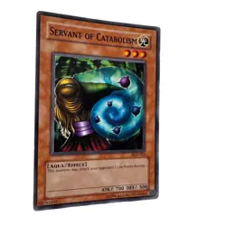 Yugioh Konami CCG Collectable 1996 Servent Of Catabolism - Image 2