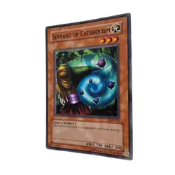 Yugioh Konami CCG Collectable 1996 Servent Of Catabolism - Image 3