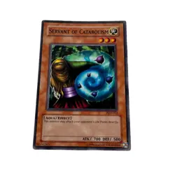 Yugioh Konami CCG Collectable 1996 Servent Of Catabolism - Image 4