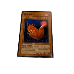 Yugioh CCG Collectable 1996 Konami Fox Fire 1st Edition - Image 4