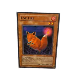 Yugioh CCG Collectable 1996 Konami Fox Fire 1st Edition - Image 5