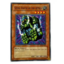 Yugioh CCG Collectable 1996 Konami Stone Statue Of The Aztecs 1st Edition - Image 1