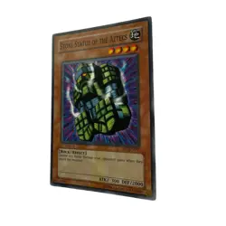 Yugioh CCG Collectable 1996 Konami Stone Statue Of The Aztecs 1st Edition - Image 3