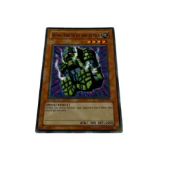 Yugioh CCG Collectable 1996 Konami Stone Statue Of The Aztecs 1st Edition - Image 4