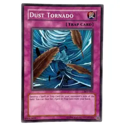 Yugioh CCG Collectable 1996 Konami Dust Tornado - Image 1