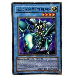 Yugioh CCG Collectable 1996 Konami Paladin Of White Dragon - Image 1