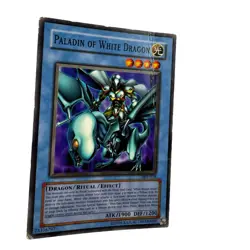 Yugioh CCG Collectable 1996 Konami Paladin Of White Dragon - Image 2