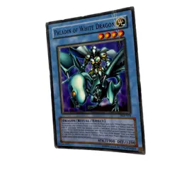 Yugioh CCG Collectable 1996 Konami Paladin Of White Dragon - Image 3