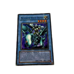 Yugioh CCG Collectable 1996 Konami Paladin Of White Dragon - Image 4