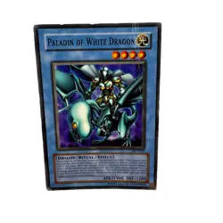 Yugioh CCG Collectable 1996 Konami Paladin Of White Dragon - Image 5