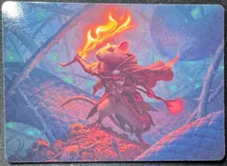 Emberheart Challenger Art Series Art Card Bloomburrow Regular - Image 1