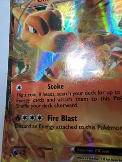 Pokemon TCG XY29 Charizard EX Black Star Promo Ultra Rare Holo Card - Image 3