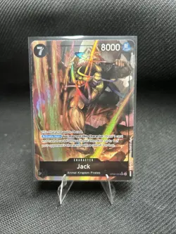 Jack (Alt Art Parallel) - One Piece Card Game OP08-084 - Two Legends - Image 1