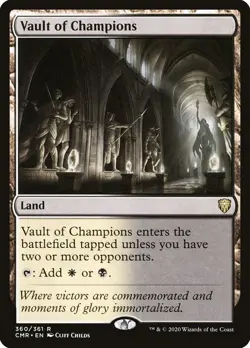 Vault of Champions 360 Commander Legends CMR NM - MTG Magic The Gathering Land - Image 1