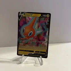 Pokemon Card 2023 ROTOM V Full Art Ultra Rare Holo 045/159 CROWN ZENITH NM/M - Image 1