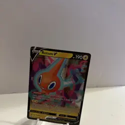 Pokemon Card 2023 ROTOM V Full Art Ultra Rare Holo 045/159 CROWN ZENITH NM/M - Image 2
