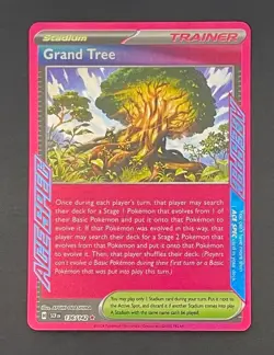 Pokemon Card Grand Tree 136/142 Stellar Crown - Near Mint - Image 1
