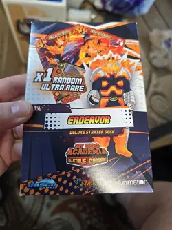 My Hero Academia Card Game - Deluxe Starter Deck - ENDEAVOR (50-Card Deck) - New - Image 1