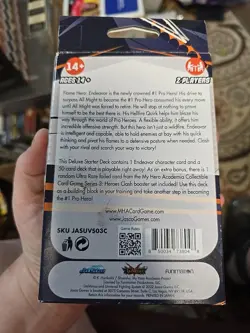 My Hero Academia Card Game - Deluxe Starter Deck - ENDEAVOR (50-Card Deck) - New - Image 2
