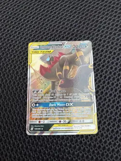 Pokemon TCG Umbreon & Darkrai GX Card Unified Minds Ultra Rare 125/236 - Image 2
