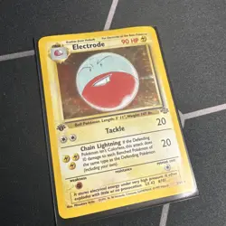 Pokemon Card - Electrode Jungle 1st Edition 2/64 Holo Rare - Image 1