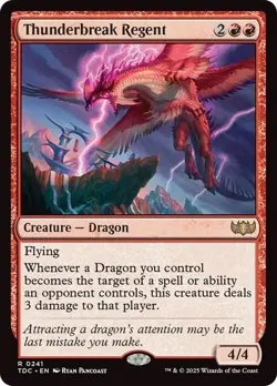Thunderbreak Regent [Tarkir: Dragonstorm] MTG - Image 1