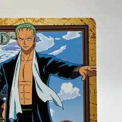 Zoro ONE PIECE Carddass Hyper Battle Trading Card TCG Anime Manga Japanese C335 - Image 4
