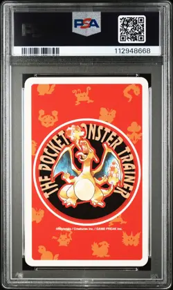 PSA 10 Eevee Pokemon Red Playing Card 9 Of Spades Gem Mint Pokemon TCG 1996 - Image 3